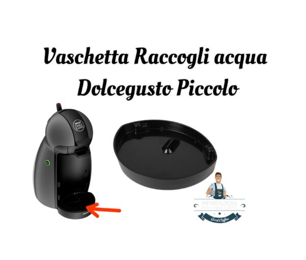 VASCHETTA E GRIGLIA NERE- DOLCEGUSTO PICCOLO - immagine 2