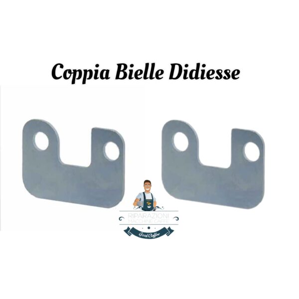 COPPIA BIELLE ORIGINALI DIDIESSE FROG / AURA BAR / TWIN